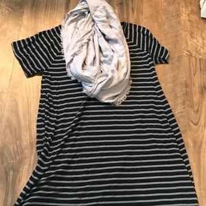 FREE with any other item! Grey infinity scarf.